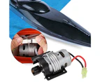 RC Motor Engine Universal Waterproof Low Noise Long Life Cool Down Replacement Remote Control Boat Water Cooling System for Feilun FT009 RC Boat