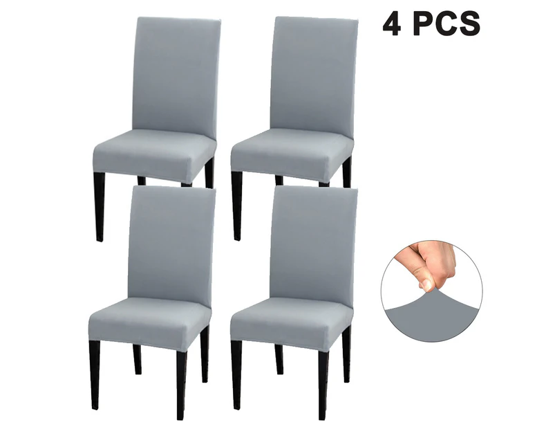 Dining Chair Covers Set of 4,Stretch Removable Washable