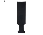 3Pcs Salon Hair Care Dye Colouring Flat Brush Board Comb Set Hairdressing Tool-L Black