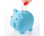 2 Pieces Cute Piggy Bank Cute Plastic Pig Money Bank Adults Unbreakable Piggy Bank Pig Money Box Coin Bank Plastic Saving Coin Box for Boys Girls Kids