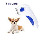 Electric Pet Flea Comb, Electric Pet Lice Remover, Flea Cleaning Brush, Comb Comb, Dog Scraper, Cat Hair Cleaner