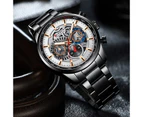 CURREN New Fashion Mens Watches Top Brand Luxury Stainless Steel Quartz Watch Men Sport Date Male Clock Waterproof Wristwatch