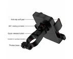 Bike Phone Holder Steady High Strength Lightweight 360 Degree Rotation Non-Shaky Motorcycle Phone Holder for Motor Cycle-Black Style 2