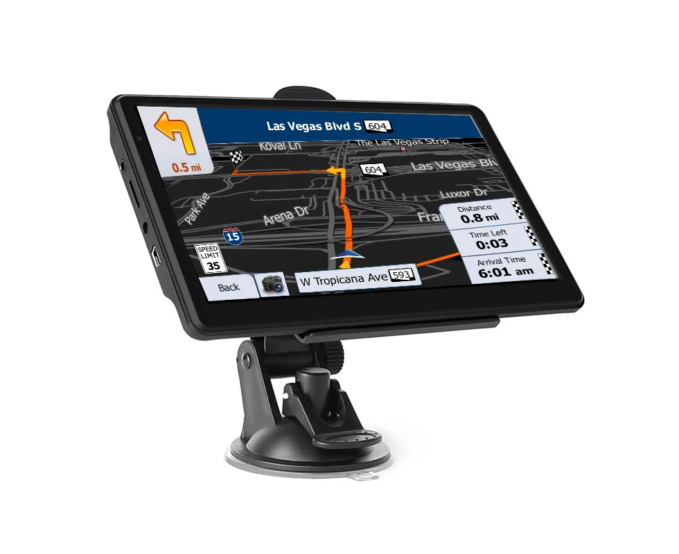 7 inch Car GPS Navigator 8G+256M Capacitive Screen High Configuration, Specification:Australia Map