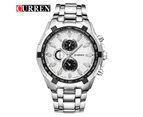 CURREN Watches Men Top Brand Luxury Fashion&Casual Quartz Male Wristwatches Classic Analog Sports Steel Band Clock Relojes