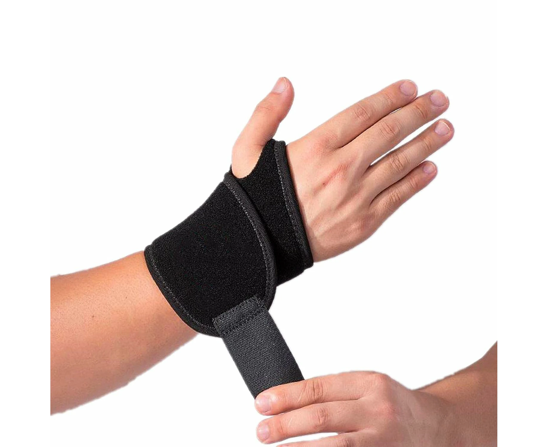 2 Pack Adjustable Sport Wrist Brace, Wrist Support, Wrist Wrap, Wrist Strap, Hand Support, Carpal Tunnel Brace for Fitness, Arth