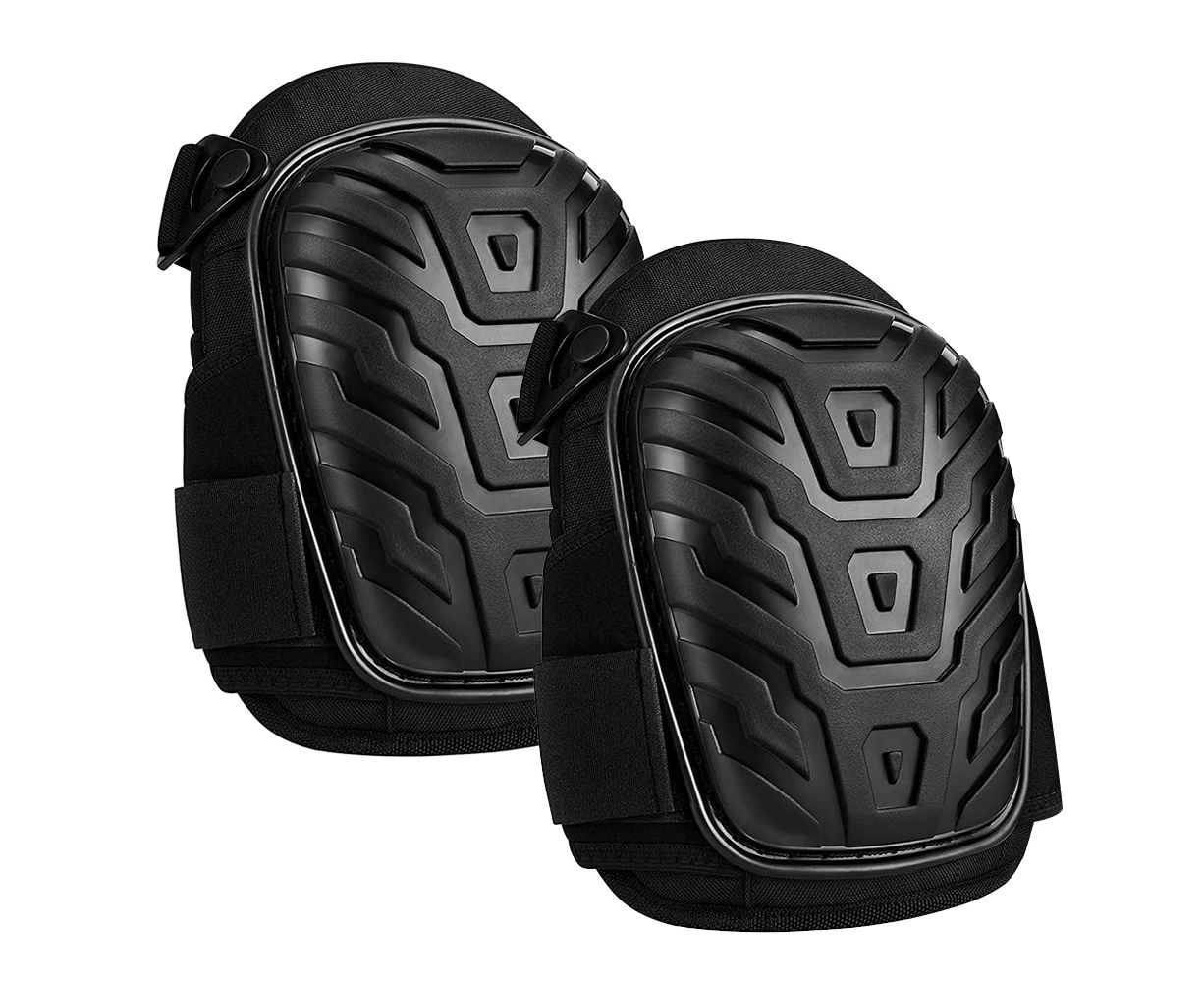 Knee Pads for Work Heavy Duty Foam Padding Gel Construction Knee Pads with Strong Double Straps Comfortable Knee Protection