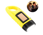 Hand Crank Solar Powered Flashlight Emergency Rechargeable Led Flashlight Survival Gear Self Powered Charging Torch for Outgoing Emergency