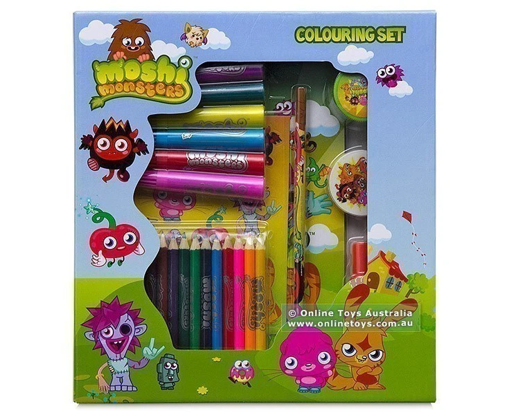 Moshi Monsters Colouring Set