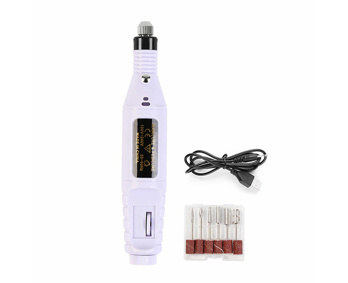 Professional Portable Electric Nail Drill,Acrylic Nail Kit, Gel Remover Nail Tools,File Finger Toe Care Nail Tips Nail Care