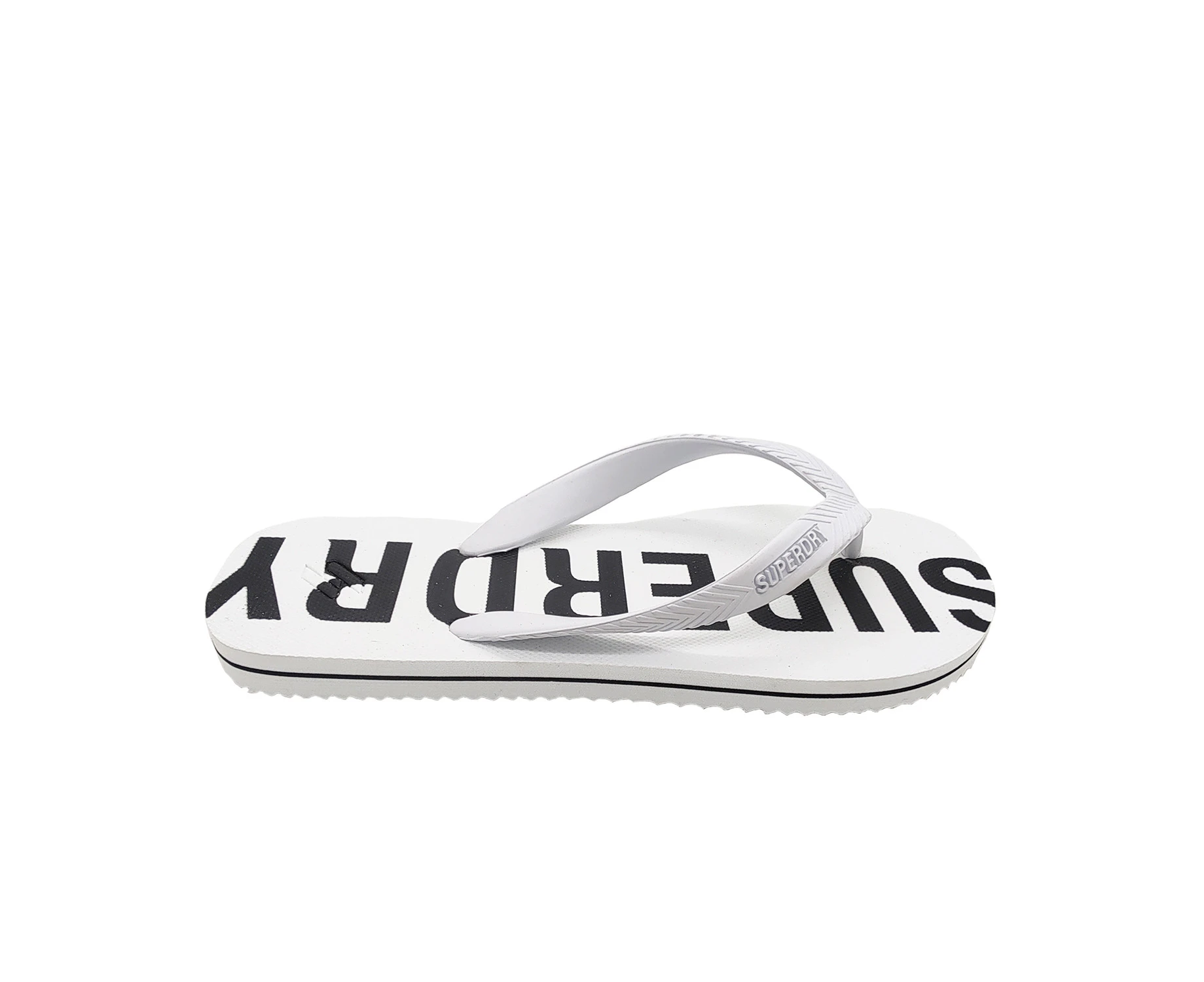 Superdry Code Essential Flip Flop Mens Shoes Thongs Slip On Classic Summer Style - White