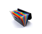 Document Folder A4 Expandable File Organizer With Elastic Band