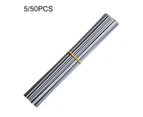 50Pcs 25cm Portable Low Temperature Resistance Car Bumpers Plastic Welding Rod-PVC, ABS, PP, PE