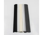 50Pcs 25cm Portable Low Temperature Resistance Car Bumpers Plastic Welding Rod-PVC, ABS, PP, PE