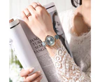 CURREN New Watches for Women Simple Quartz Ladies Wristwatches with Leather Strap Elegance Wrist Charm Timeless