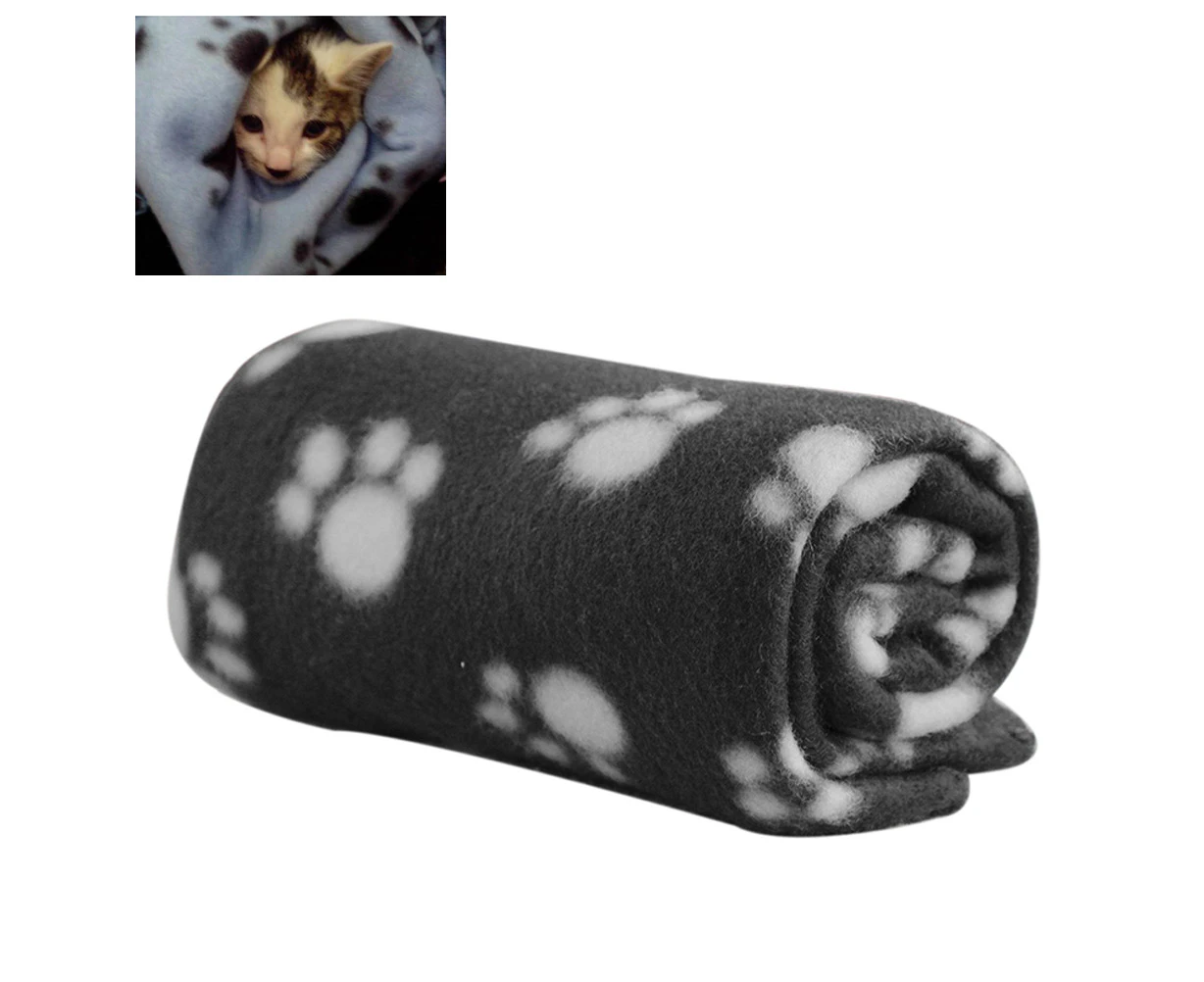 100X70Cm Winter Warm Pet Soft Blanket Cat Puppy Sleep Mat Double Sided Pet Dog Blanket