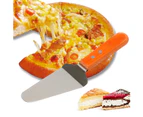 Stainless Steel Barbecue Pizza Shovel Cake Spatula Pastry Server Baking Tool