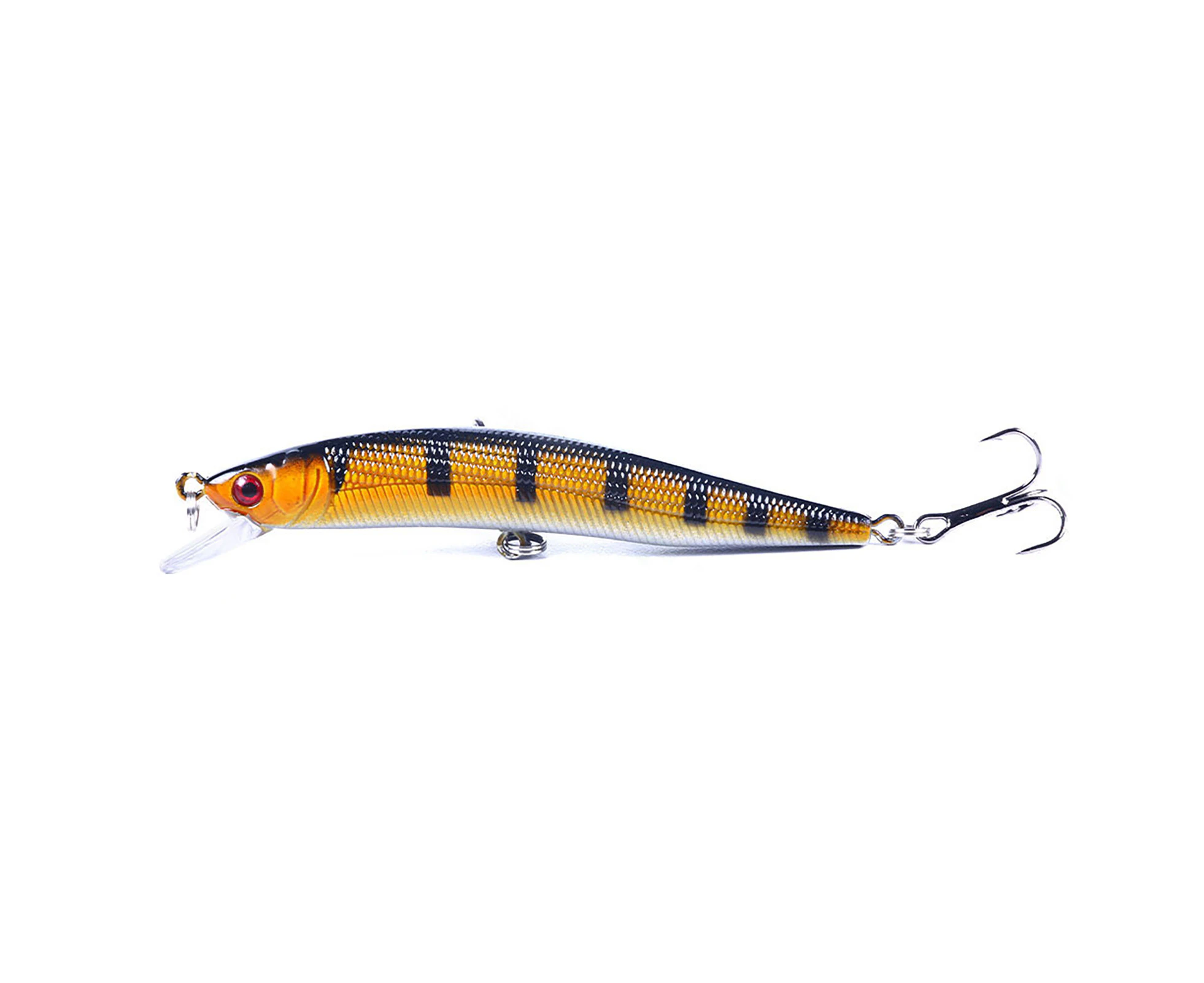 10CM/8.4g Fishing Lure Simulated 3D Fisheyes Catch Fishes All-Water General Purpose False Lures for Fishing Lover J