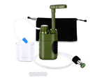 Water Filter 3000L Portable Camping Table Water Filter Removes 0.01 Micron Thick Virus Heavy Metal with Storage Bag