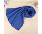 Cooling Towel Lightweight Instant Cooling Cotton Outdoor Sports Cooling Towel for Cycling-Dark Blue