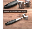 Meat Tenderizer, Dual-Sided Nails Meat Mallet, Meat Hammer Used for Steak, Chicken, Fish，Meat Pounder