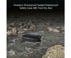 Portable Outdoor Camping Shockproof Sealed Waterproof Case Tool Holder Dry Box-A