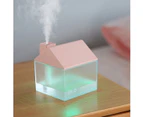 Mini Humidifier with Night Light250ml USB Cute Personal Small Humidifier with Adjustable Cool Mist Mode,Quiet 7 Color Light for office Desktop,Plant Home I