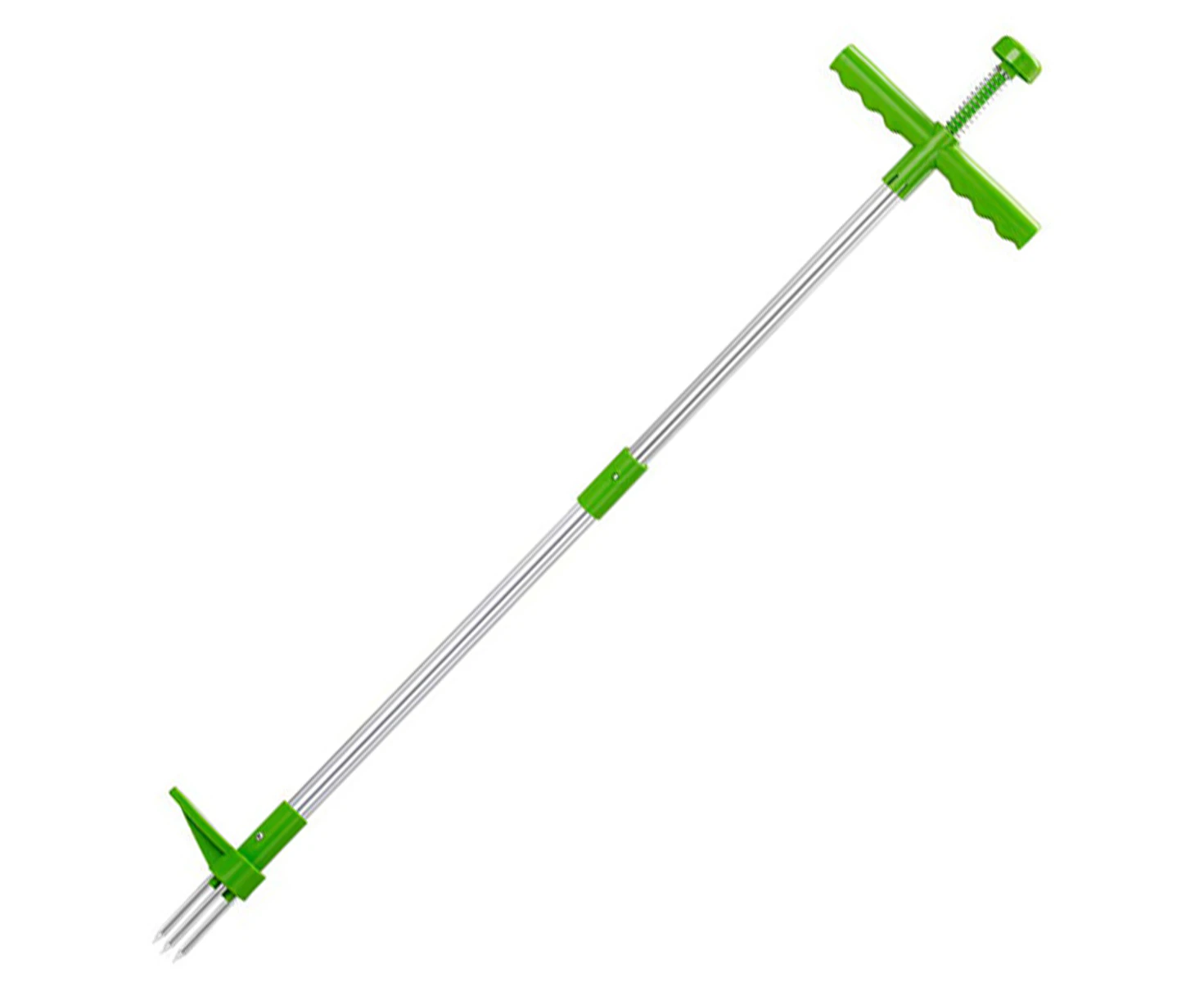 Weed Puller, Stand Up Weeder Hand Tool, Long Handle Garden Weeding Tool With 3 Claws, Hand Weed Hound Weed Puller For Dandelion, Standup Weed Root Pul