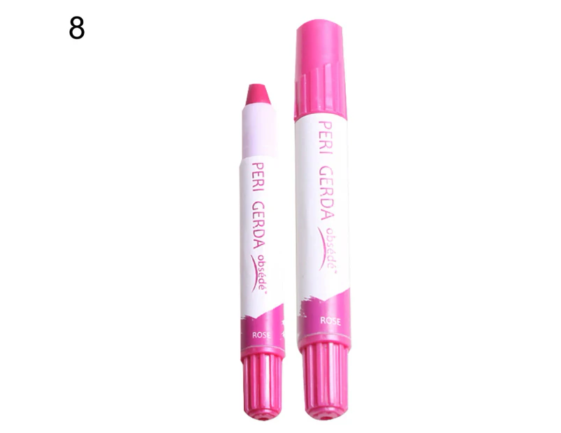 Professional Disposable Temporary Changing Color Hair Dye Paint Crayon Chalk Pen-Rose Red