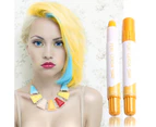 Professional Disposable Temporary Changing Color Hair Dye Paint Crayon Chalk Pen-Rose Red