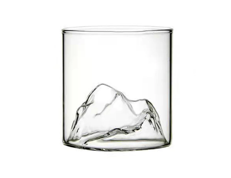 200/300ml Whiskey Glasses Unique Exquisite Workmanship Mount Fuji Craft Premium Fashion Drinking Glass for Scotch Lovers 3ML