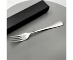 Long Handle Fruit Fork Rust-resistant Stainless Steel Comfortable to Hold Beefsteak Fork for Dining Table 3