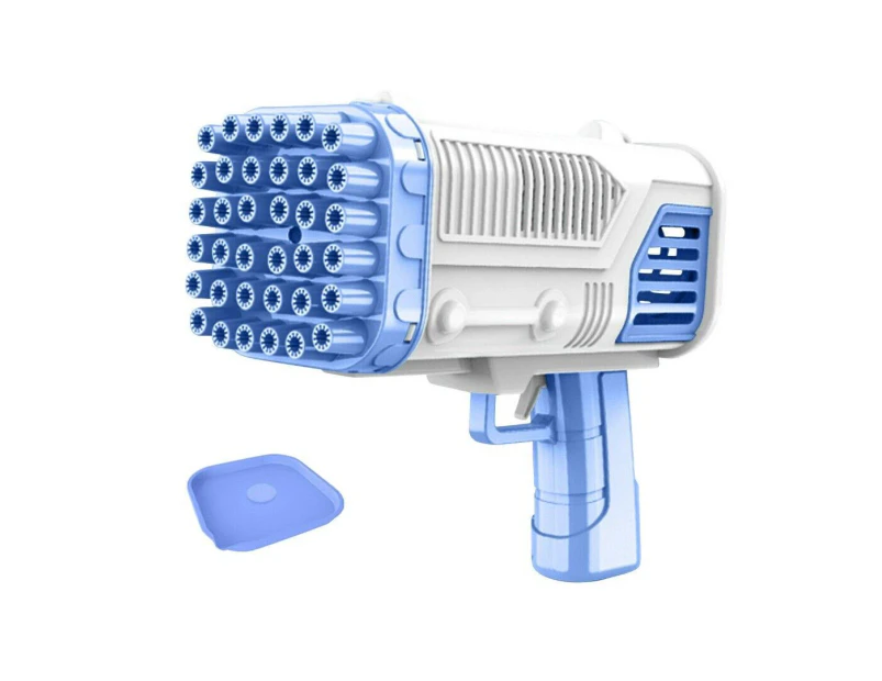 36 HOLE Blue Jumbo Bubble Gun Automatic Bazooka Soap Water Bubble Machine Rocket Launcher Kid Summer Outdoor Party Toy