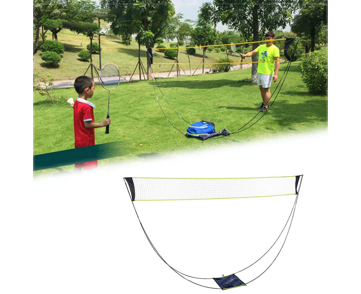 Portable 300cm Outdoor Indoor Standard Badminton Training Game Net with Stand