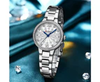 CURREN New Silver Watch Women Watches Ladies Creative Steel Women's Bracelet Watches Female Waterproof Clock Relogio Feminino