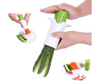 Carrot Cutter,Fruit Cutters,Grape Cutters Grape Slicer Honey Dispenser Potatoes Strawberry Slicer Vegetable Slicer