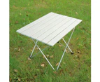 Outdoor Portable Ultra-light Aluminium Alloy Folding Table Camping Picnic Desk