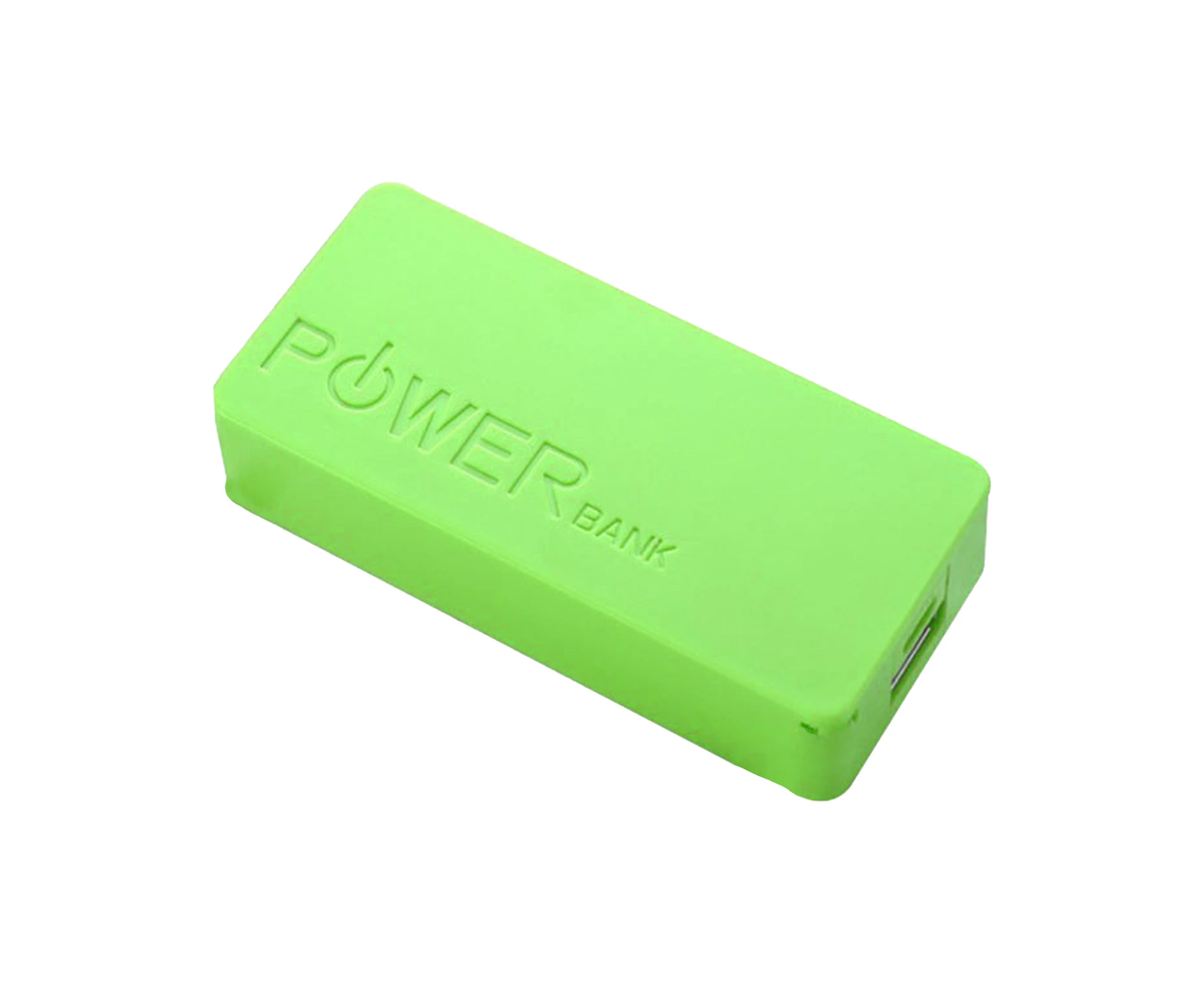 Power Bank Box Welding-free 2 x 18650 Battery Mobile Charger DIY Case for Phone - Green