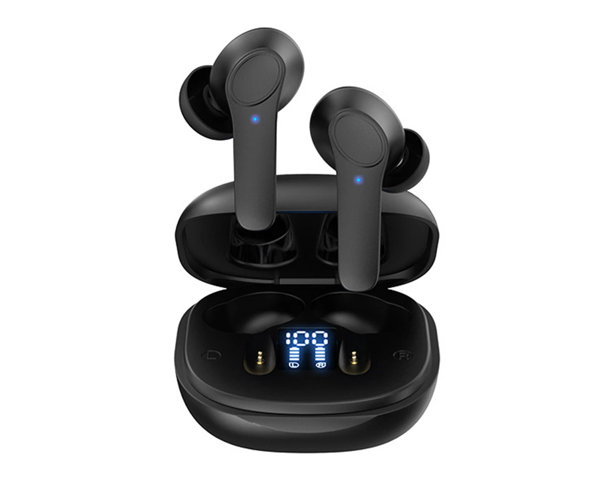 Wireless Earbuds,Bluetooth 5.0 Headphones with Wireless Charging Case IPX6 Waterproof Stereo Earphones in-Ear Built-in Mic Headset