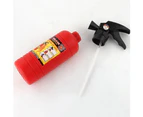 Kids Pull-Type Fire Extinguisher Water Gun Cap Firefighting Suit Beach Play Toys 4#