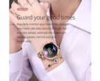 Compatible with Android and Apple smart watches, IP67 and voice control of blood pressure and heart rate sleep tracker.