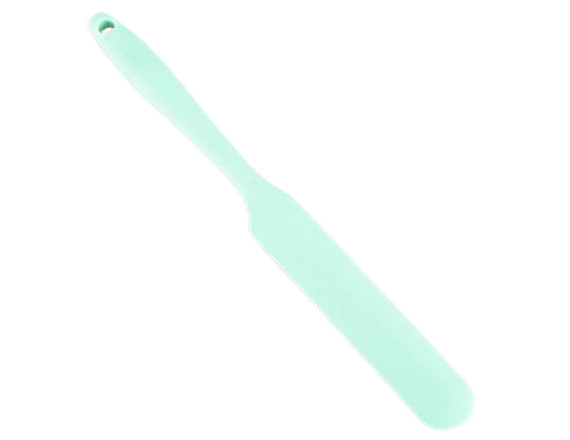 Cream Spatula Food Grade Silicone Scraper DIY Bread Cake Baking Tools for Home Kitchen Bakery - Green