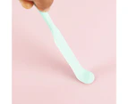 Cream Spatula Food Grade Silicone Scraper DIY Bread Cake Baking Tools for Home Kitchen Bakery - Green