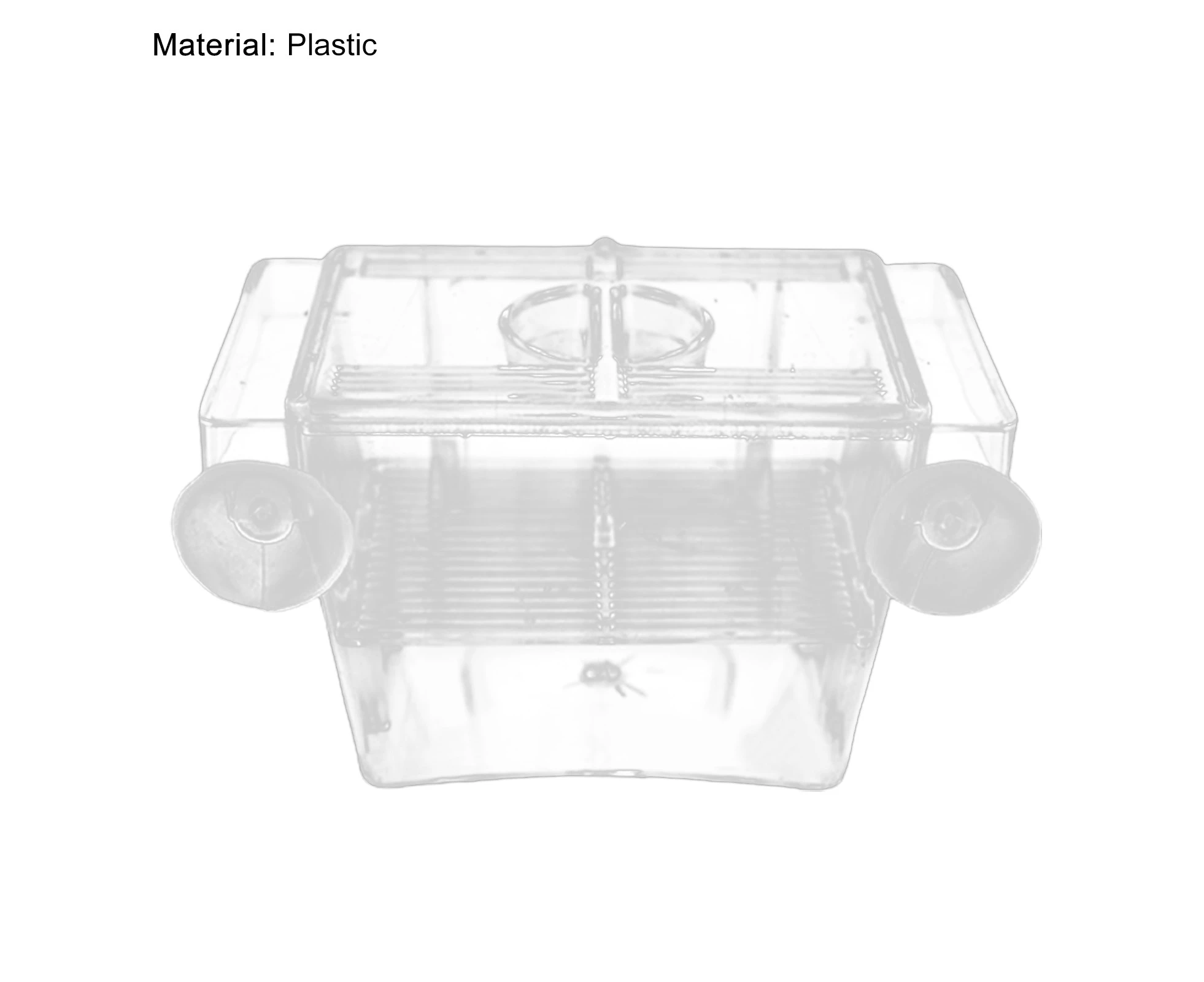 Aquarium Hatching Incubators Large Space Double Layer Transparent Plastic Fish Tank Breeding Isolation Box Aquarium Supplies