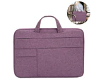 Lightweight Waterproof 13.3 /15.6 Inch Laptop Case Laptop Bag with Shoulder Strap Laptop Bag - Purple