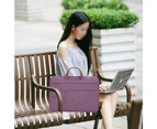 Lightweight Waterproof 13.3 /15.6 Inch Laptop Case Laptop Bag with Shoulder Strap Laptop Bag - Purple