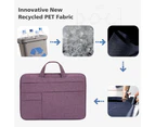 Lightweight Waterproof 13.3 /15.6 Inch Laptop Case Laptop Bag with Shoulder Strap Laptop Bag - Purple