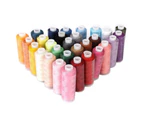 New Mixed Colors 30 Spools Polyester All Purpose Sewing Threads Cones Set Hot