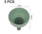 Funnel Set with Removable Strainer for Transferring Liquid,Fluid