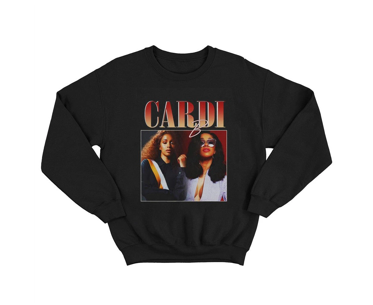 Cardi B Sweatshirt - Black